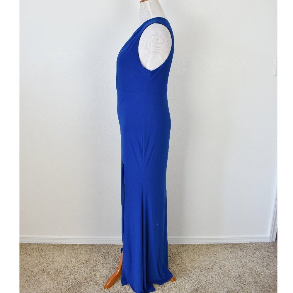 Club L London Up All Night Royal Blue One Shoulder Formal Dress - 14 - Picture 4 of 8